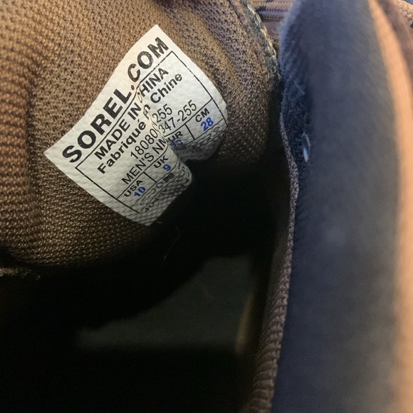 Men’s Sorel Boots in size 10 - Picture 4 of 5